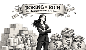 Boring = Rich illustration